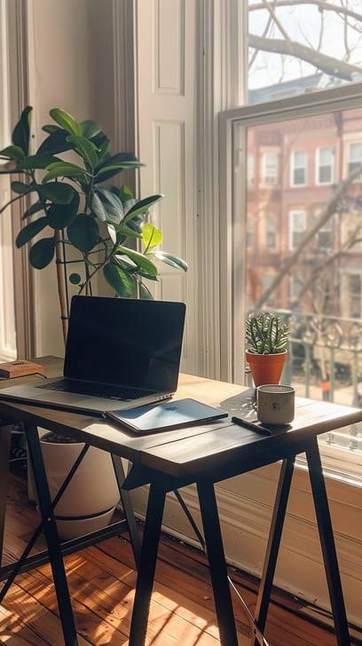 Ergonomic desk workspace setup guide